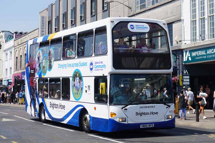 Brighton & Hove Scania N94UD East Lancs 665